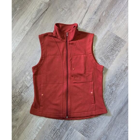 Sorel Outdoor Women's Vest Size Medium Dark Red Lightweight - Picture 1 of 12